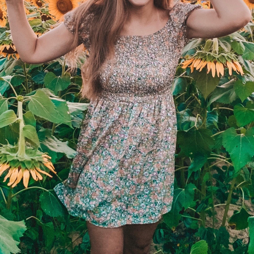 Casual floral dress
